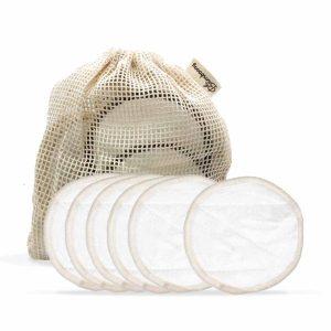 Dischetti struccanti riutilizzabili in cotone (6pz)